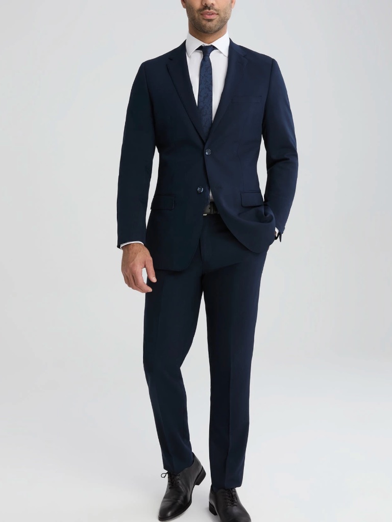 Suitshop Navy Slim Suit 36r/29 Pant